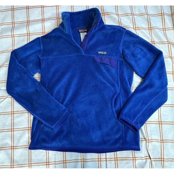 PATAGONIA Re-Tool 1/4 Snap-T polartec fleece pullover jacket MEDIUM style 25442 - Picture 4 of 16